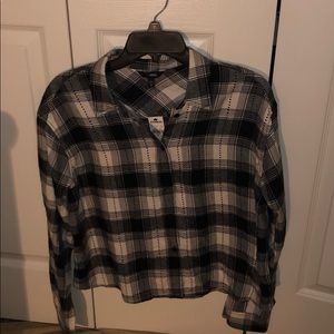 Flannel long sleeve shirt